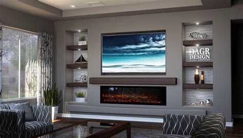 Decorating Ideas For Living Room With Tv Over Fireplace | Bryont Blog