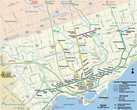 Images and Places, Pictures and Info: new toronto subway map