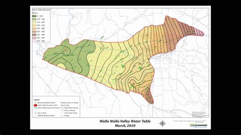 What Is A Water Table Contour Map | Elcho Table