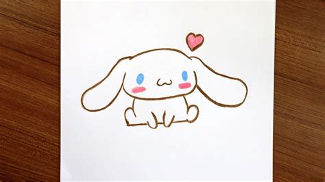 cinnamoroll drawing || how to draw CINNAMOROLL sanrio EASY - YouTube