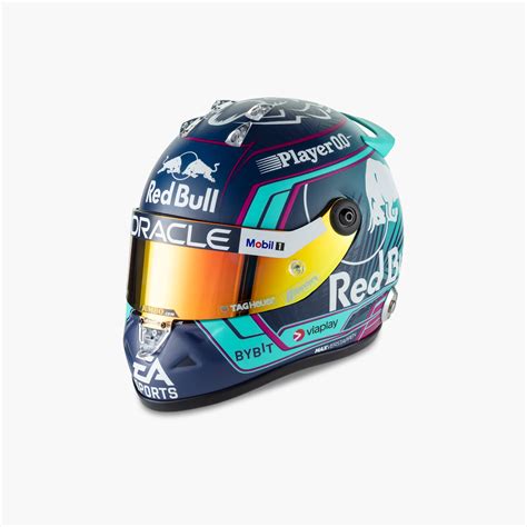 Oracle Red Bull Racing Shop: 1:2 Max Verstappen Miami GP 2023 Mini Helmet | only here at ...