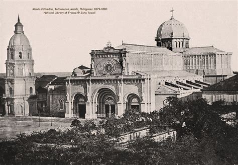 Manila cathedral intramuros manila philippines 1879 1880 – Artofit