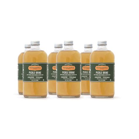 Amazon.com : Pickle Brine (6-pack) - Spicy pickle juice 16oz : Grocery & Gourmet Food