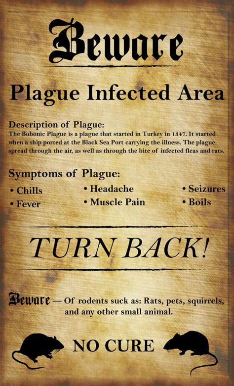 Plague Poster on Behance