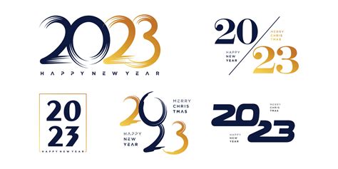 2023 logo design vector with creative unique style for banner or business 10354450 Vector Art at ...