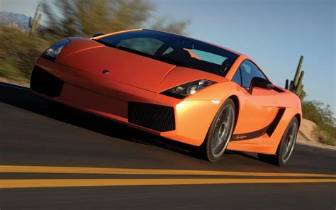 Lamborghini Gallardo Superleggera front view HD desktop wallpaper : Widescreen : High Definition ...