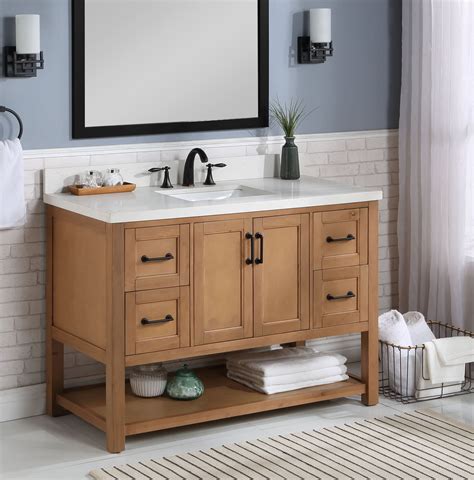 48 Inch Bathroom Vanity With Sink Top - Artcomcrea