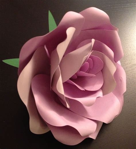 Giant Rose from Cricut Giant Flower Cartridge. Love making these!