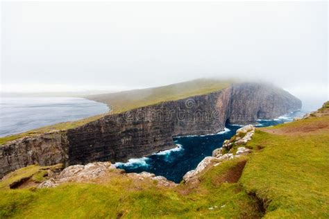 Faroe islands landscape stock photo. Image of water - 170533598