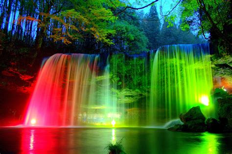 Rainbow Waterfall Wallpapers - Top Free Rainbow Waterfall Backgrounds - WallpaperAccess