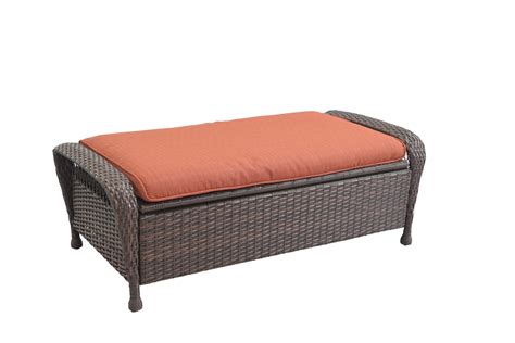 Better Homes and Gardens Azalea Ridge Outdoor Storage Ottoman - Walmart.com - Walmart.com