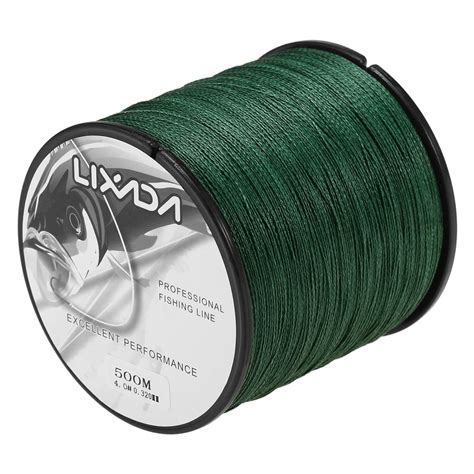 Lixada 500m Braided Fishing Line 4 Strands Multifilament PE Fishing Wire Fishing String for ...