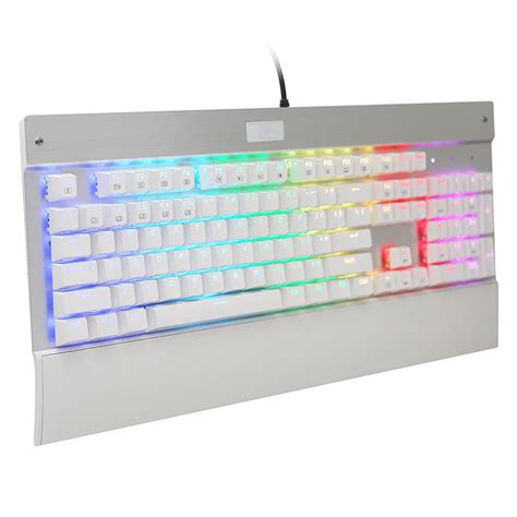 Generic Gaming Keyboard 104 keys Clicky Backlit Chroma Dimmable RGB LED Keyboard Anti Ghosting ...