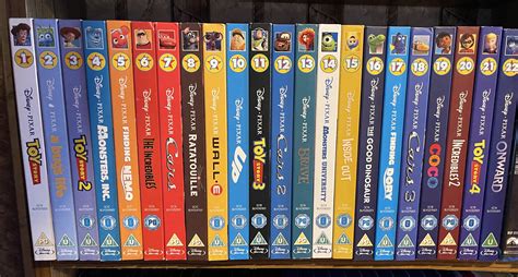 Pixar Movie Blu-Ray Slipcovers from the UK : r/Pixar