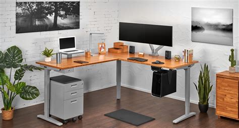 The #1 L-Shape Standing Desk | UPLIFT Desk