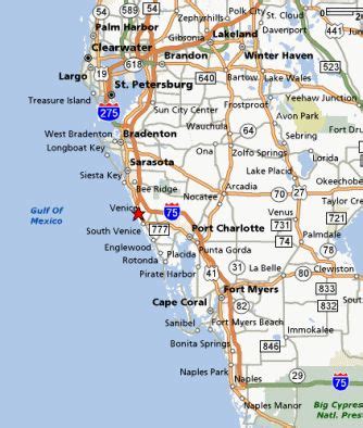 The beaches in Venice are beautiful. | Venice florida, Venice beach florida, Map of florida