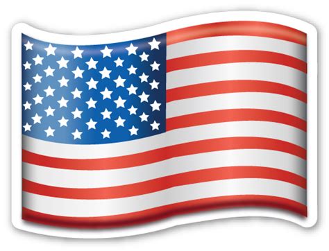 Flag of USA | Flag emoji, American flag emoji, Flag