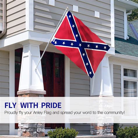 Fly Breeze the Confederate Flag 3x5 Foot - Anley Flags