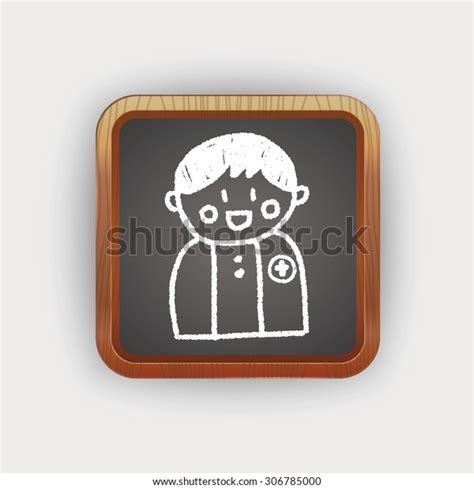 Doctor Doodle Drawing Stock Vector (Royalty Free) 306785000 | Shutterstock