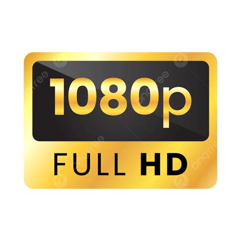 1080p Full Hd, 1080p, Logo 1080p, Logo 1080p Vector PNG and Vector with Transparent Background ...