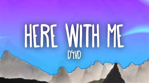 d4vd - Here With Me - YouTube