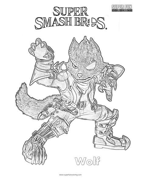 Super Smash Bros. Brawl Coloring Coloring Pages