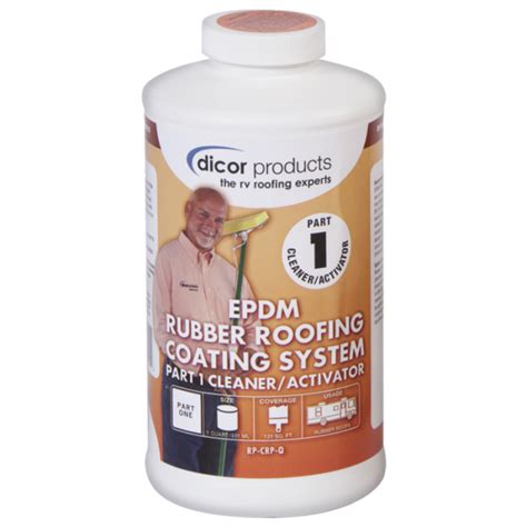 Cleaner/Activator Part 1 for EPDM Rubber Roofing - Dicor Products