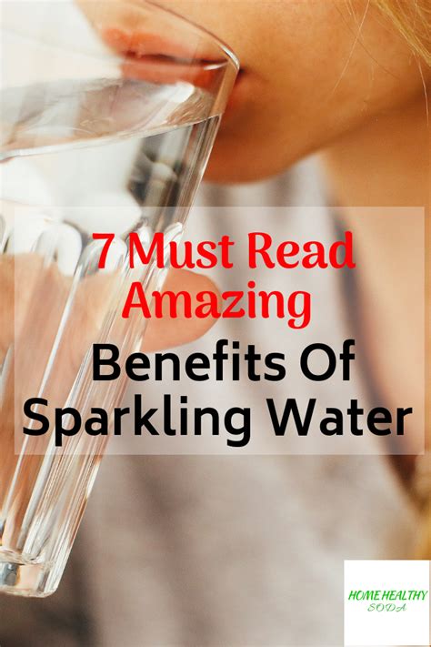 7 amazing benefits of sparkling water – Artofit