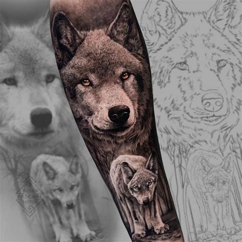 Update 54+ wolf family tattoo latest - in.cdgdbentre