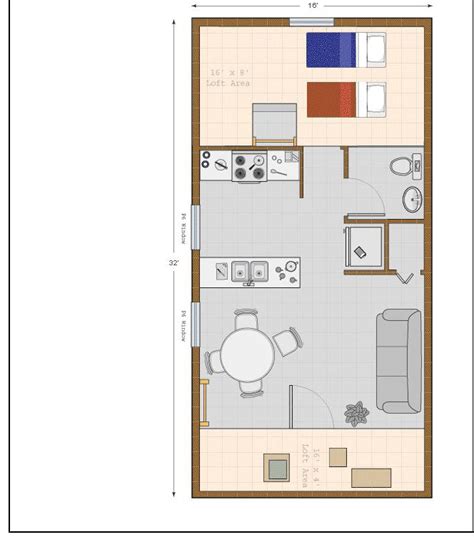 16 X 32 Floor Plans - floorplans.click