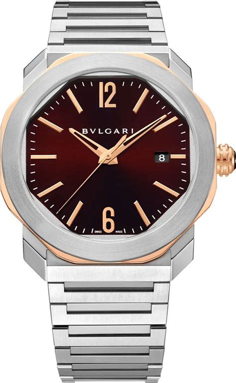 BVLGARI Octo 41 mm Watch in Brown Dial