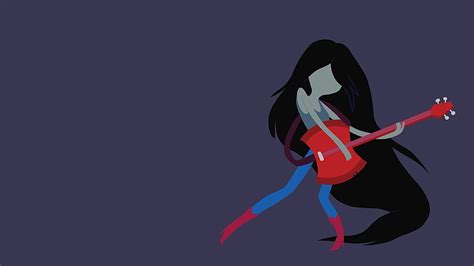 HD wallpaper: The Adventure Time Marceline the Vampire Queen wallpaper, simple background ...