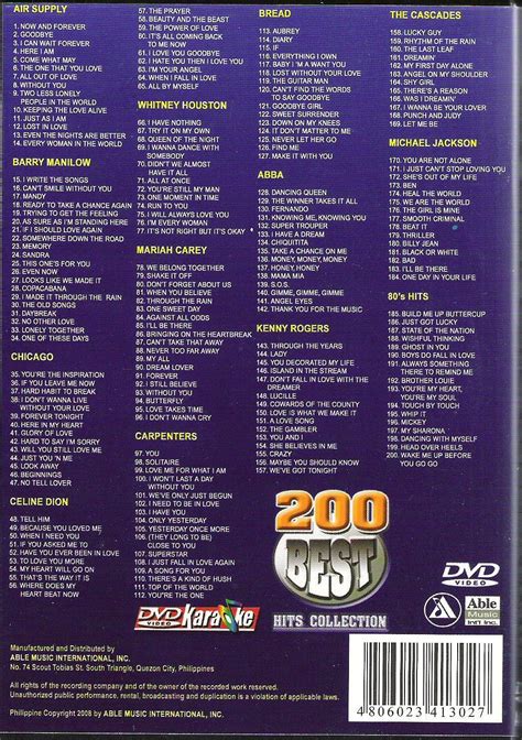 Sing Karaoke: Karaoketoday-200 Karaoke Favorites DVD