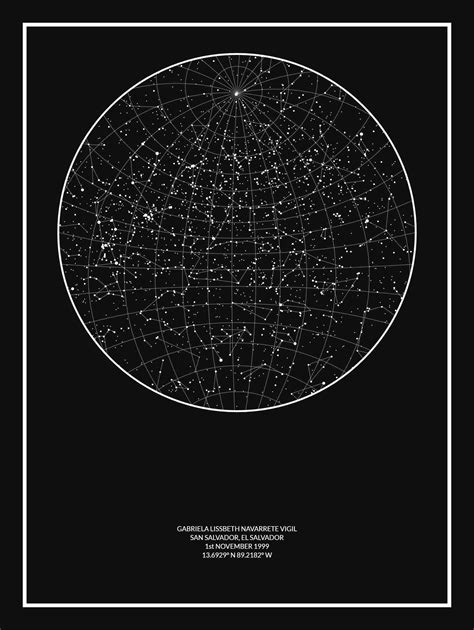 The Night Sky | Star map, Night skies, Star sky