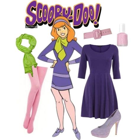 Costume Daphne Blake (Scooby Doo) for a dress up party by daphnemalka on Polyvore featuring ...