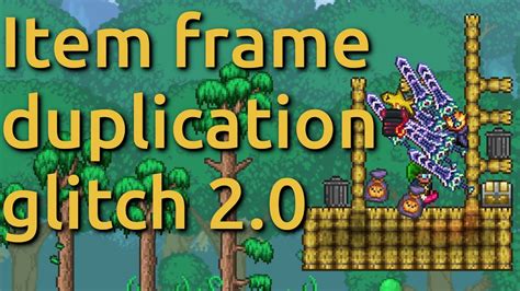 How To Do Item Frame Dupe Terraria | Webframes.org