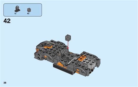 LEGO 75892 McLaren Senna Instructions, Speed Champions - McLaren