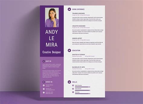 Colorful Resume Template