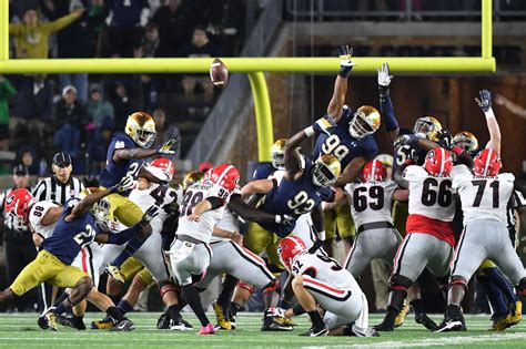 Notre Dame Football Highlights: Irish Fall Flat Against Georgia