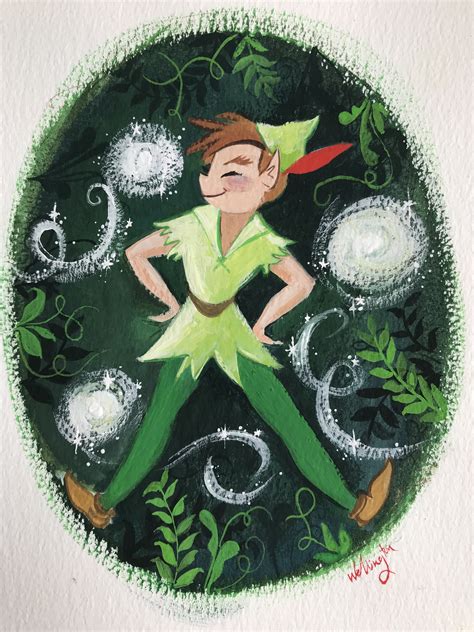 Peter Pan Cartoon Character