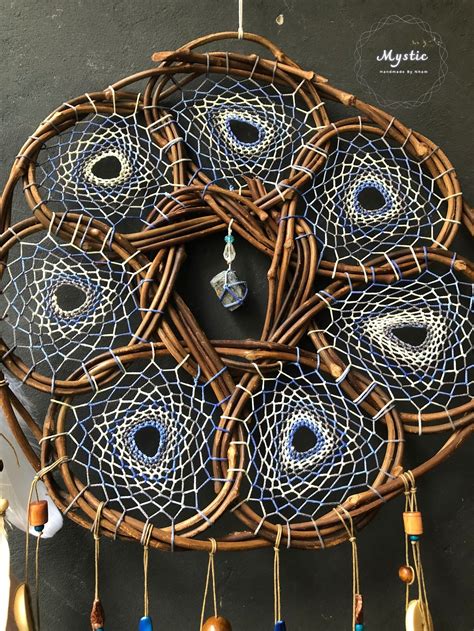 Well-made Dream Catcher Wood Wall Art, Large Dreamcatcher Wall Hanging, Stunning Beautifully ...