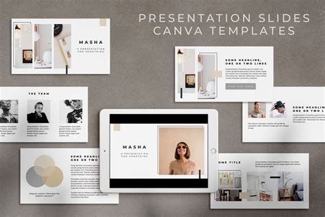 Slide Deck Canva Templates | Masha