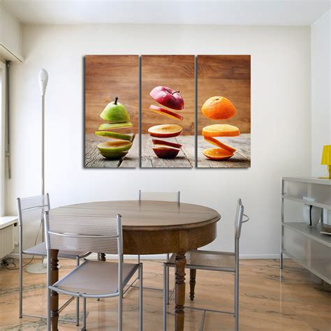 Slices of Fruit Multi Panel Canvas Wall Art | ElephantStock