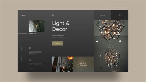 Dark Theme Website UI Design In Adobe XD | Dark Mode UI Design