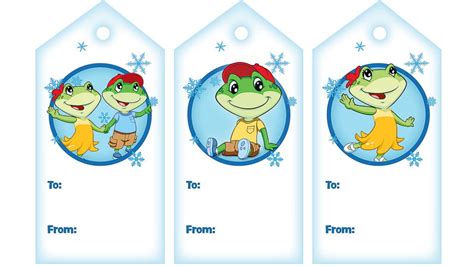 Lily & Tad Christmas gift tags