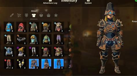 Legend of zelda breath of the wild armor - perkslito