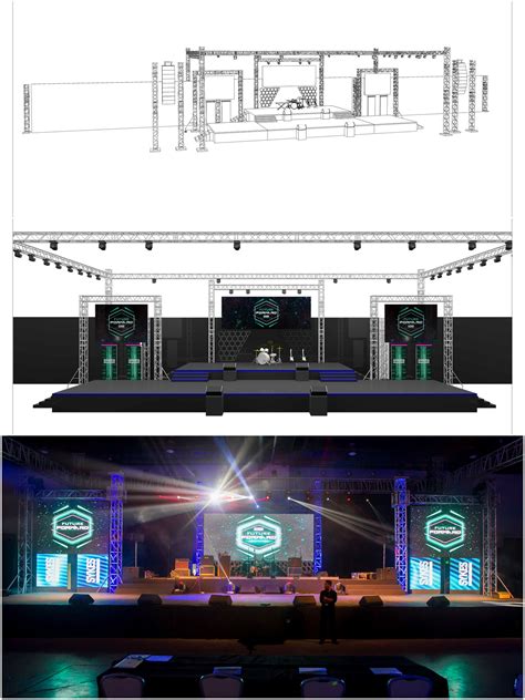 Stage Layout Template