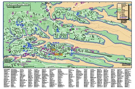 Los Alamos Street map - Los Alamos NM • mappery