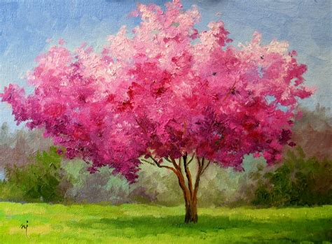 Épinglé par keisha forsyth sur Art | Peinture de cerisiers en fleur, Peinture d'arbres, Peinture ...