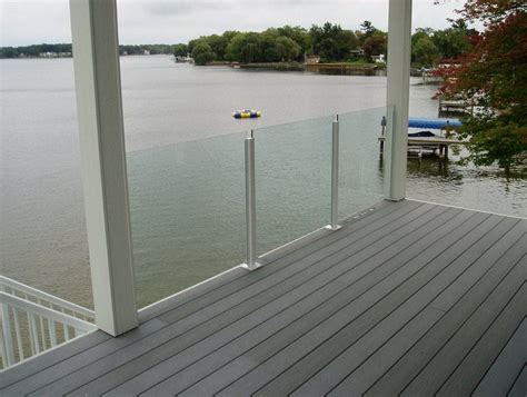 Deck With Glass Railing